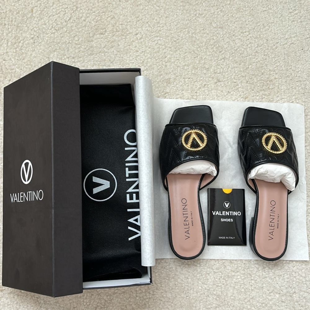 Valentino By Mario Valentino Leather Sandals  Women’s